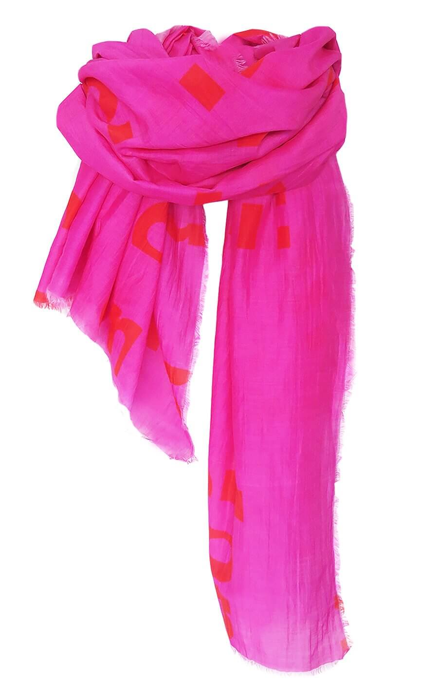 Typo - Pink - Silk Cotton Blend